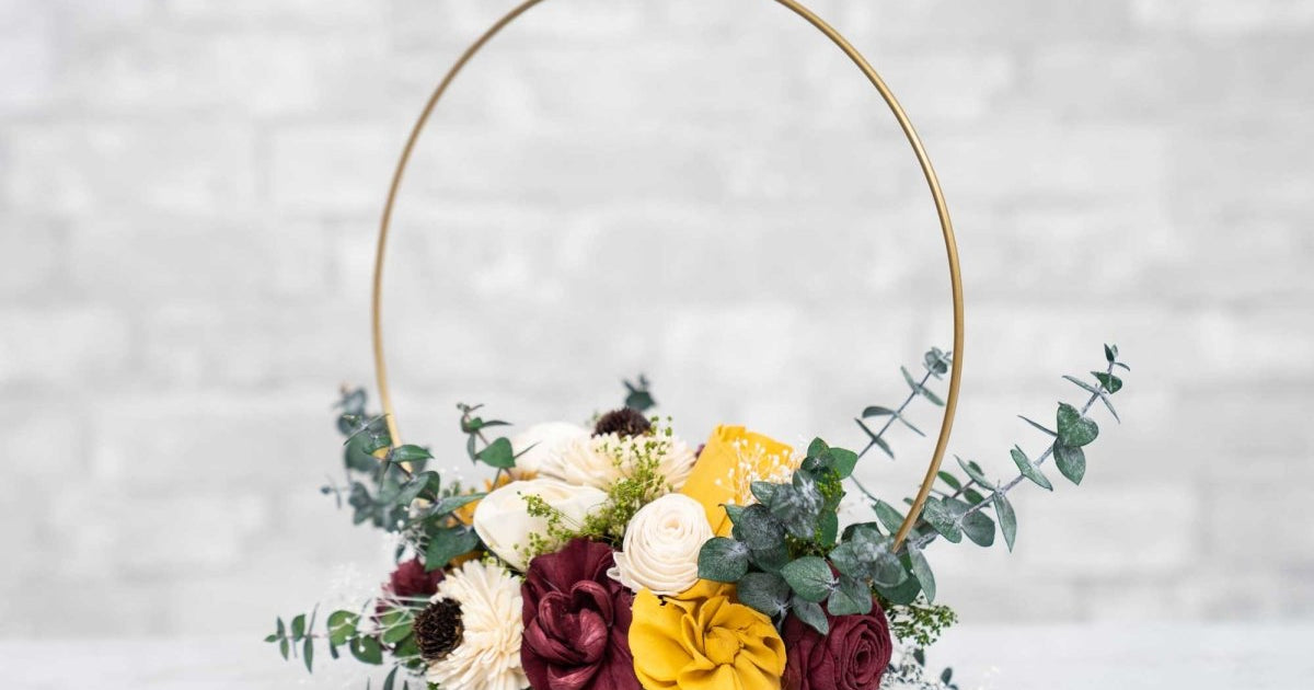 Late Summer Decor Ideas with Artificial Flowers Sola Wood Flowers