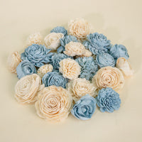 Eloise Dyed Assortment 25 Pack - No Bark - Sola Wood Flowers